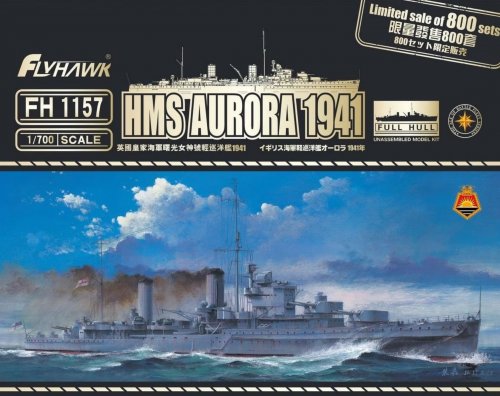 Light Cruiser HMS Aurora 1941