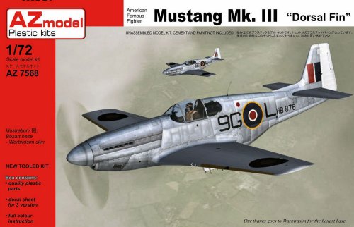    Mustang Mk.III Dorsal fin