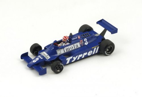 Tyrrell 010 3 5th Monaco GP 1981 Eddie Cheever