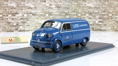 LLOYD LT500 Customer Service "Kundendienst" 1955 Blue ()