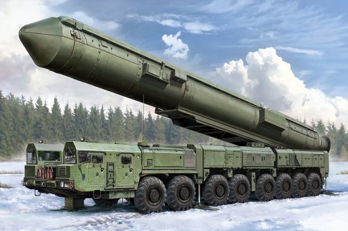 15U175 TEL of RS-12M1 Topol-M ICBM complex