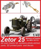 Zetor 25 Military w/Towbar for MiG 15/17s