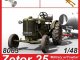    Zetor 25 Military w/Towbar for MiG 15/17s (CMK)