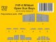    F4F-4 Wildcat Open Gun Bays  / for Arma Hobby kit (CMK)