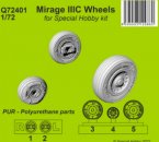 Mirage IIIC Wheels  / for Special Hobby kit