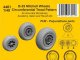    B-25 Mitchell Wheels/Circumferential Tread Pattern (CMK)