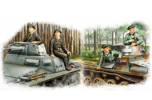 German Panzer Crew Set