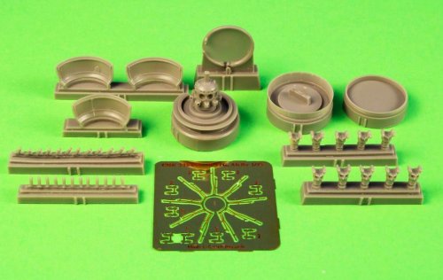 B-17G Engine Set (starboard side engine, 1pc) for Airfix kit