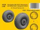    Beufighter Mk.VI/X/21 Mainwheels - Late Wheel Disk / Hexagonal Tread Pattern (CMK)