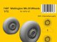    Wellington Mk.II Wheels  / for Airfix kit (CMK)