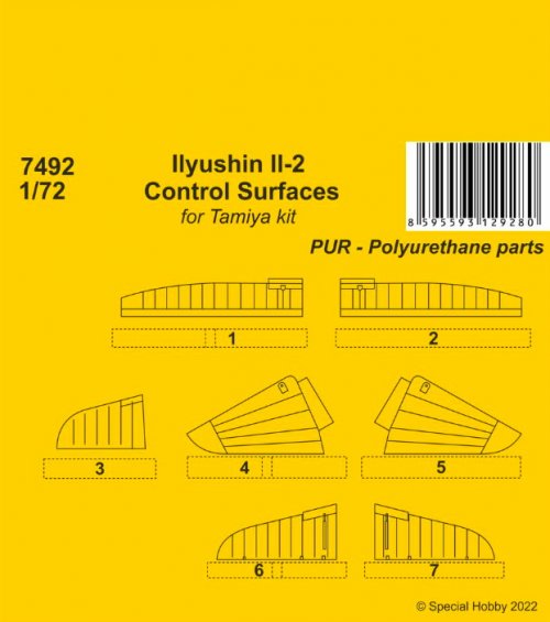 Ilyushin Il-2 Control Surfaces