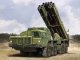    Russian 9A52-2 Smerch-M multiple rocket launcher of RSZ (Hobby Boss)