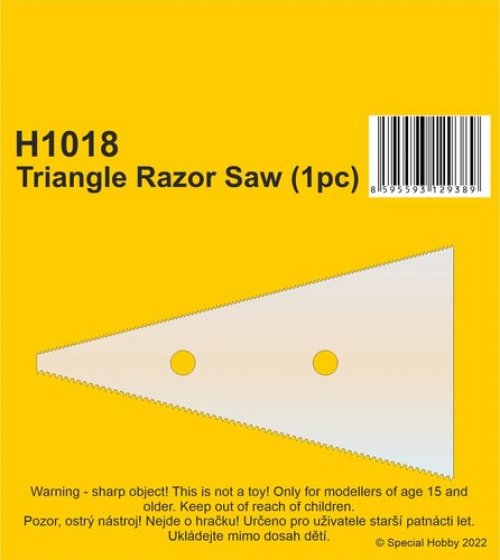 Triangle Razor Saw