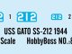    USS GATO SS-212 1944 (Hobby Boss)