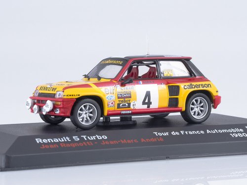 Renault 5 Turbo , Jean Ragnotti- Jean-Marc Andrie, Tour de France Automobile, 1980