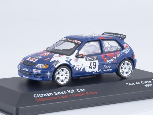 Citroen Saxo Kit Car, Sebastien Loeb - Daniel Elena, Tour de Corse 1999 