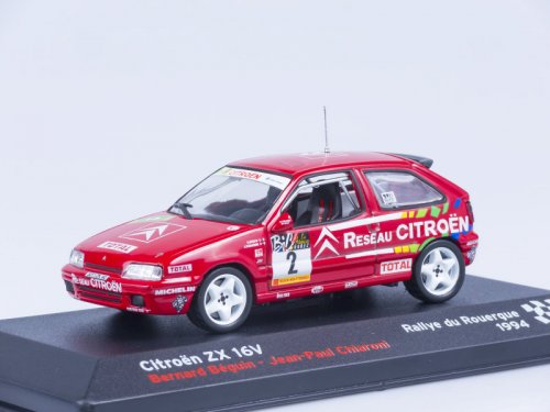 Citroen ZX 16V, Bernard Bequin - Jean-Paul Chiaroni, Rallye du Rouerque, 1994