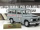 Масштабная коллекционная модель Willys Rural Wagon Полиция Бразилии, с журналом Полицейские машины мира №60 (DeAgostini)