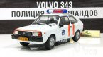Volvo 343 Полиция Голландии, с журналом Полицейские машины мира №62