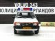 Масштабная коллекционная модель Volvo 343 Полиция Голландии, с журналом Полицейские машины мира №62 (DeAgostini)