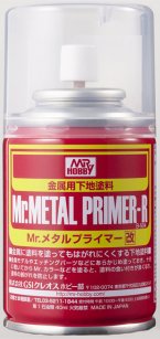 Грунтовка в баллончиках Mr.Metal Primer-R 100мл