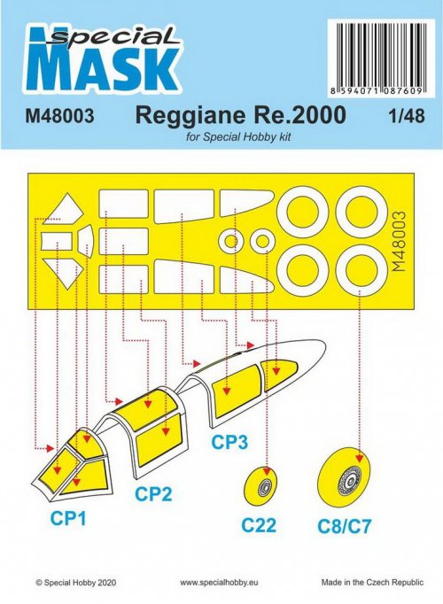 Reggiane Re 2000 Mask