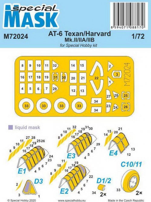 AT-6 Texan/Harvard Mk.II/IIA/IIB Mask