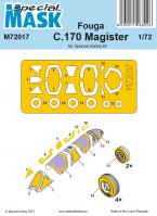 Fouga C.170 Magister  Mask