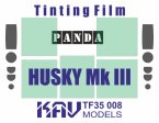Тонировочная пленка на Husky Mk III VMMD (Panda)