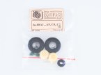 Rubber Wheels for Junkers Ju-88A1,Ju-88A5, Ju-88C0, Ju-88C2