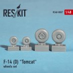 Grumman F-14 D "Tomcat" wheels set