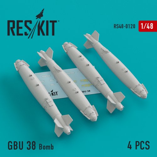 GBU 38 Bomb (4 pcs) (A-10, F-16, F-15,F-22, F-35)