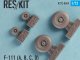     General Dynamics F-111 (A, B, C, D) wheels set Reskit - No. RS72-0069 - 1:72 (ResKit)