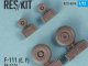     General Dynamics F-111E,F &amp; EF-111 wheels set (ResKit)