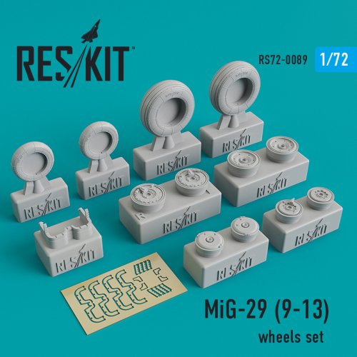   Mikoyan MiG-29 (9-13)  wheels set