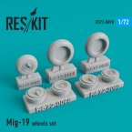   Mig-19 wheels set