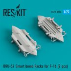 BRU-57 Smart bomb Racks for F-16 (2 pcs)