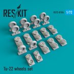  Tu-22 wheels set