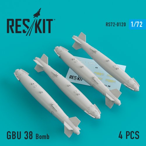 GBU 38 Bomb (4 pcs) (A-10, F-16, F-15,F-22, F-35)