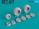      North American B-25 Mitchell wheels set (ResKit)