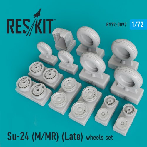   Su-24 (M/MR) (Late) wheels set