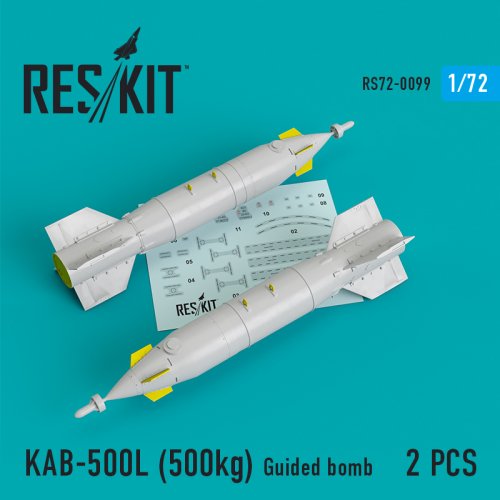 KAB-500L (500kg) Guided bomb (2 pcs) (Su-24/30/34, MiG-27, MiG-29SMT, YAK-130)