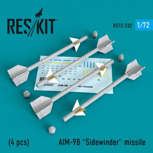   AIM-9B Sidewinder (4 .)