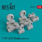  F-101 (A/C) Voodoo Wheels Set