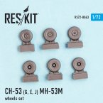  CH-53 (G, E, J) MH-53M Wheels Set