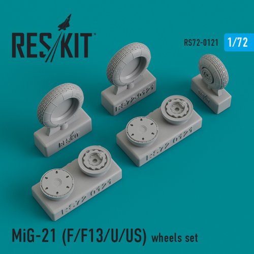   MiG-21 (F/F13/U/US) wheels set