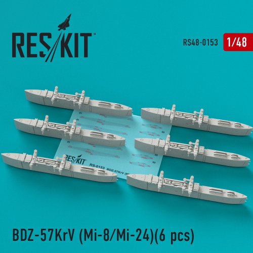 BD3-57 KrV Racks for Mi-8/Mi-24 (6 pcs)