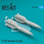 R-33 missile (4 pcs) (MiG-31)