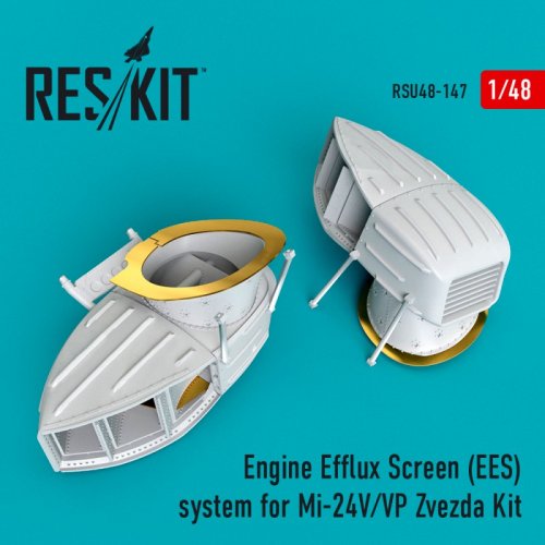 Engine Efflux Screen (EES) system for Mi-24V/VP