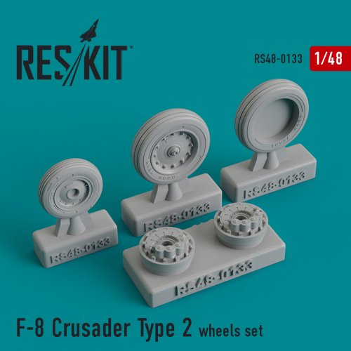  F-8 Crusader Type 2 wheels set